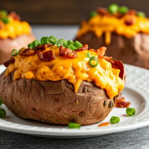 Loaded Sweet Potatoes