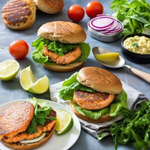 Salmon Burgers