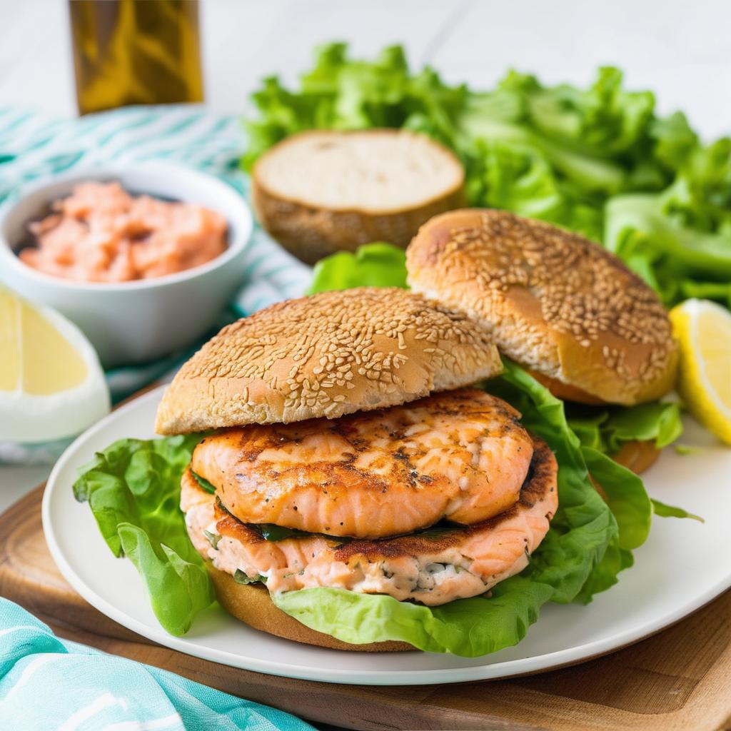 salmon burgers