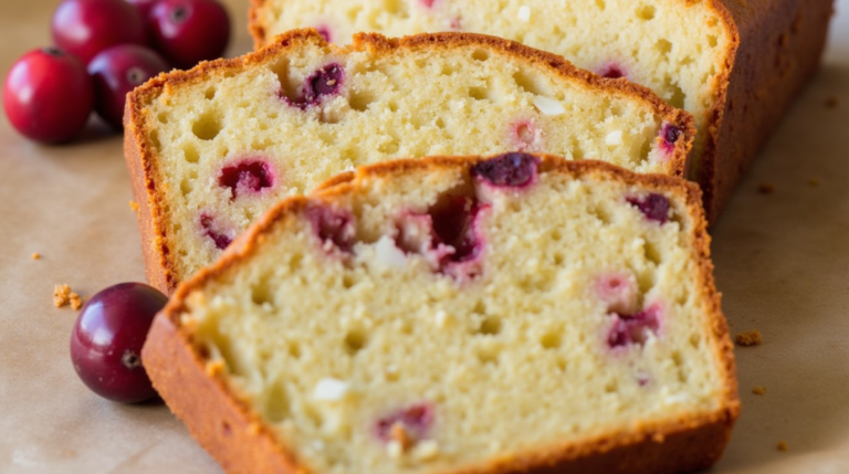 Homemade Cranberry Bread Recipe