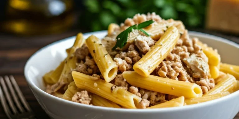 Ground Chicken Pasta