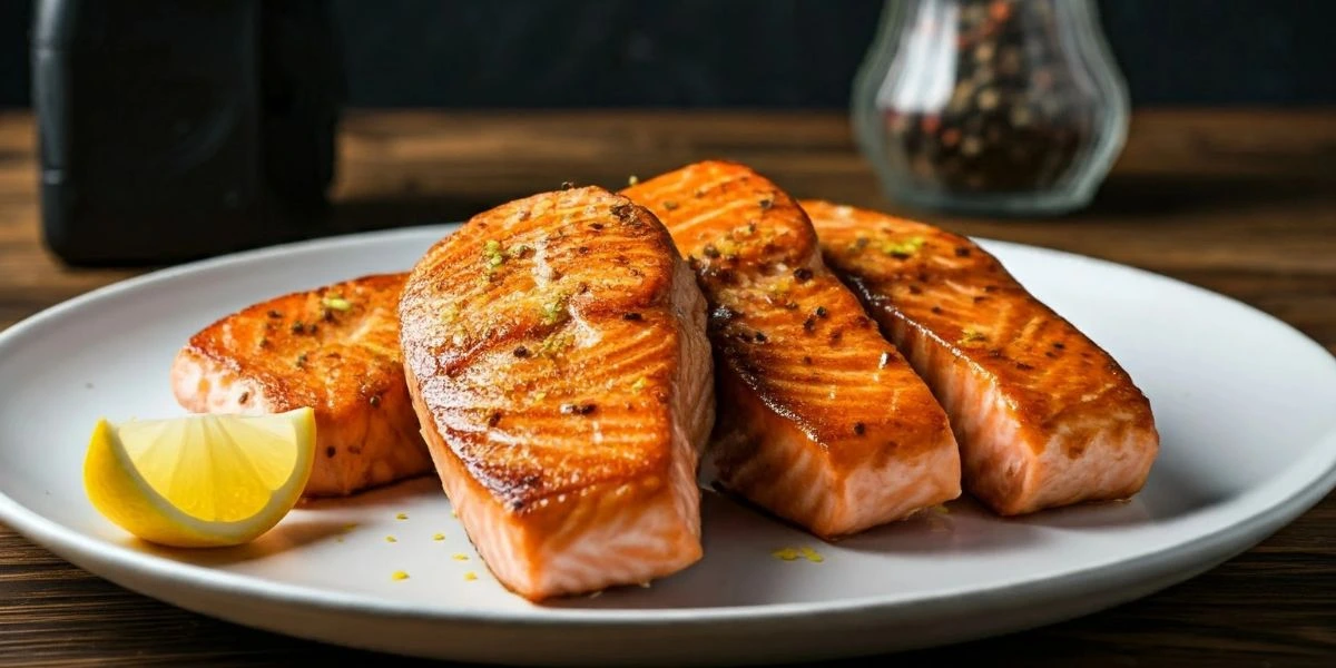 salmon steaks