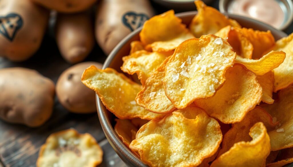 Crispy Potato Chips