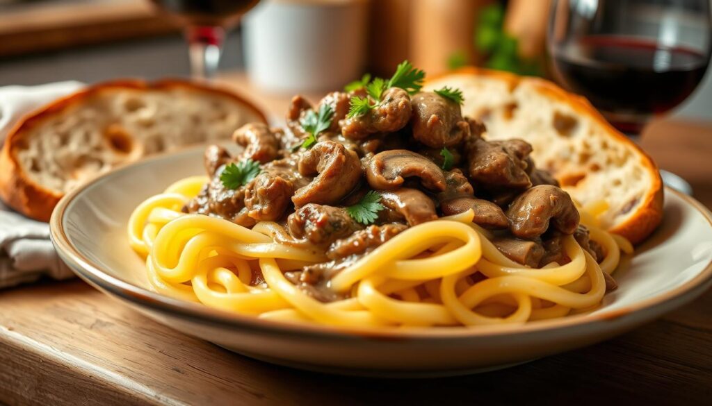 beef stroganoff recipe