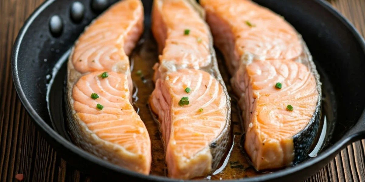 salmon steaks